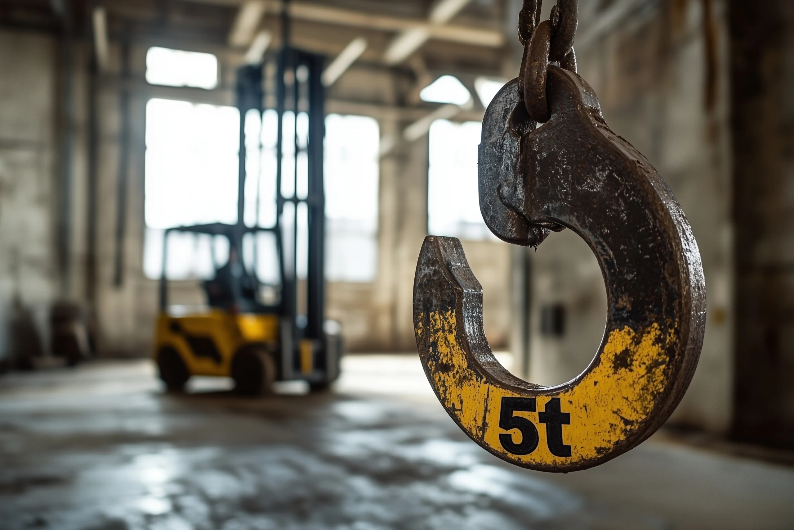 Industrial Services of America crew performing rigging at a job site